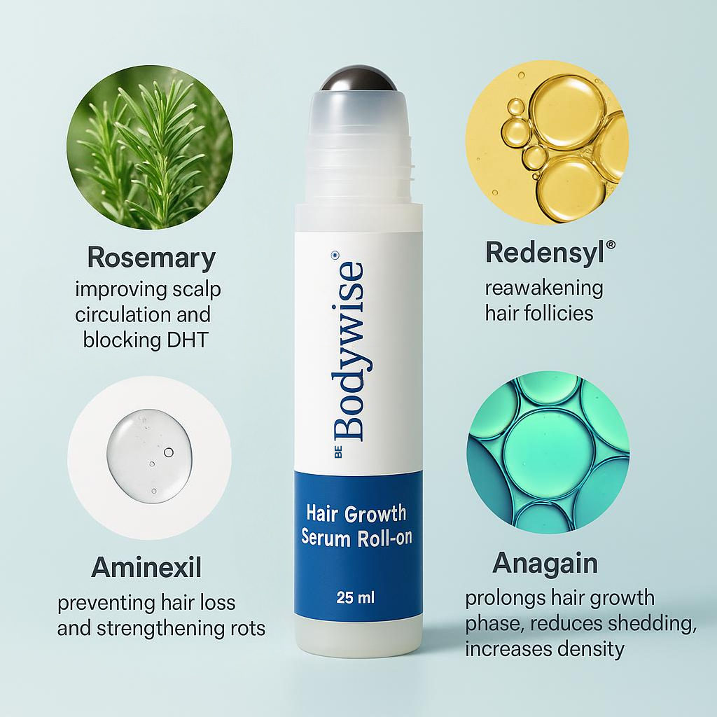 Bodywise Hair Growth Roll-On Serum
